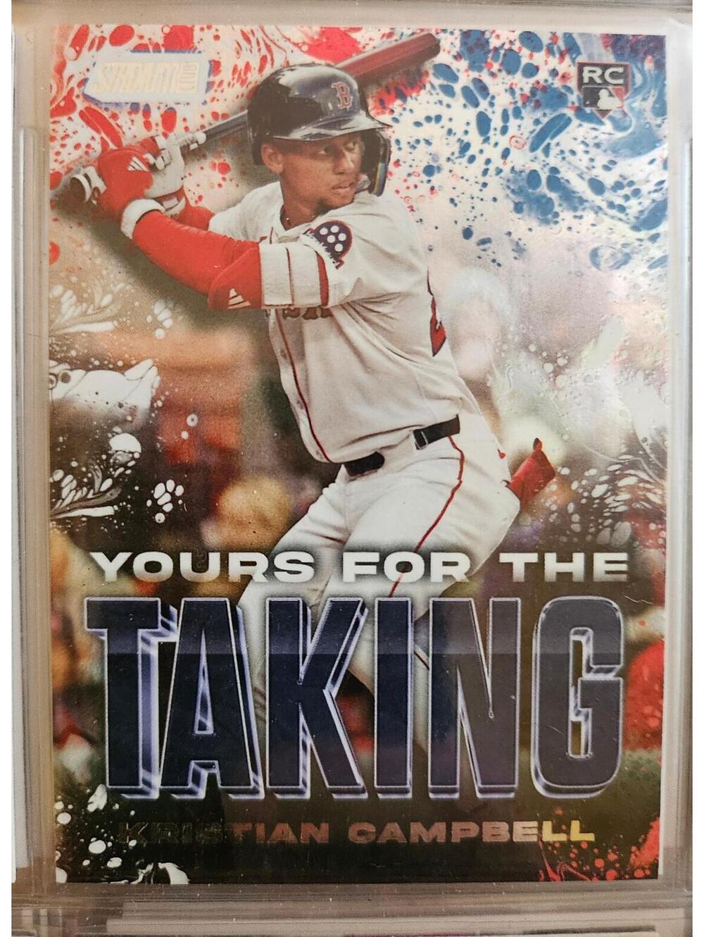 2025 Topps Stadium Club Kristian Campbell #YK-4 Yours for the Taking RC Red Sox